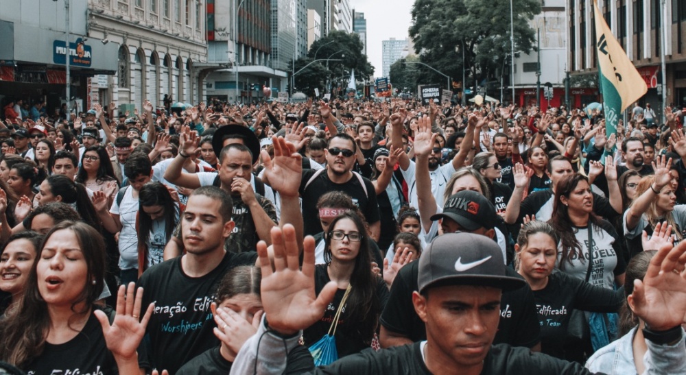 Marcha para Jesus em Curitiba