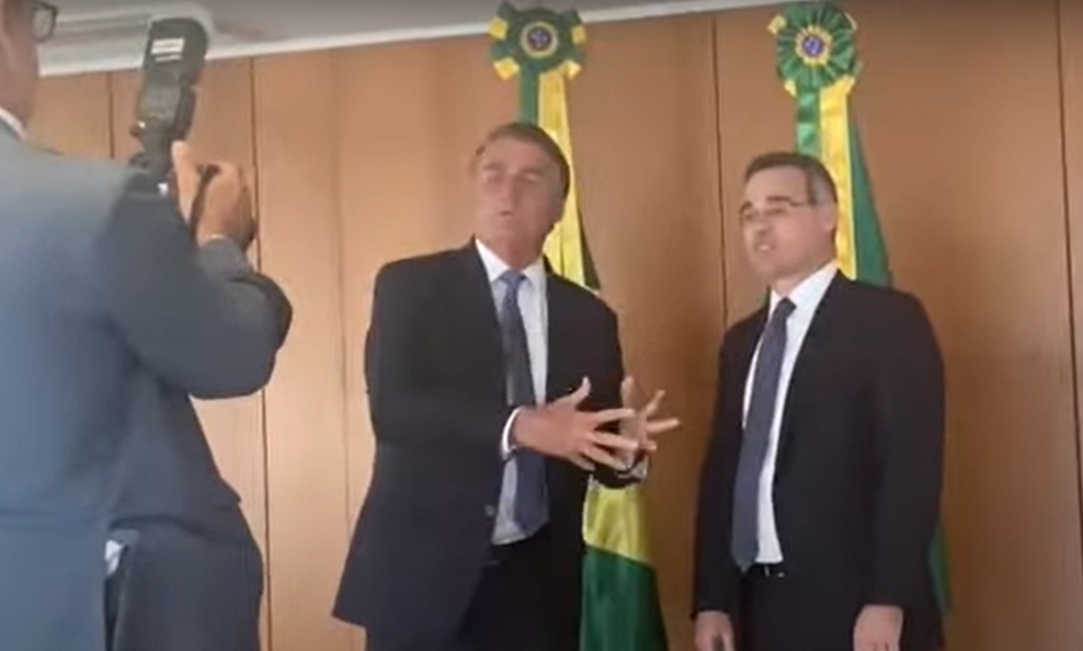 Jasir Bolsonaro e André Mendonça