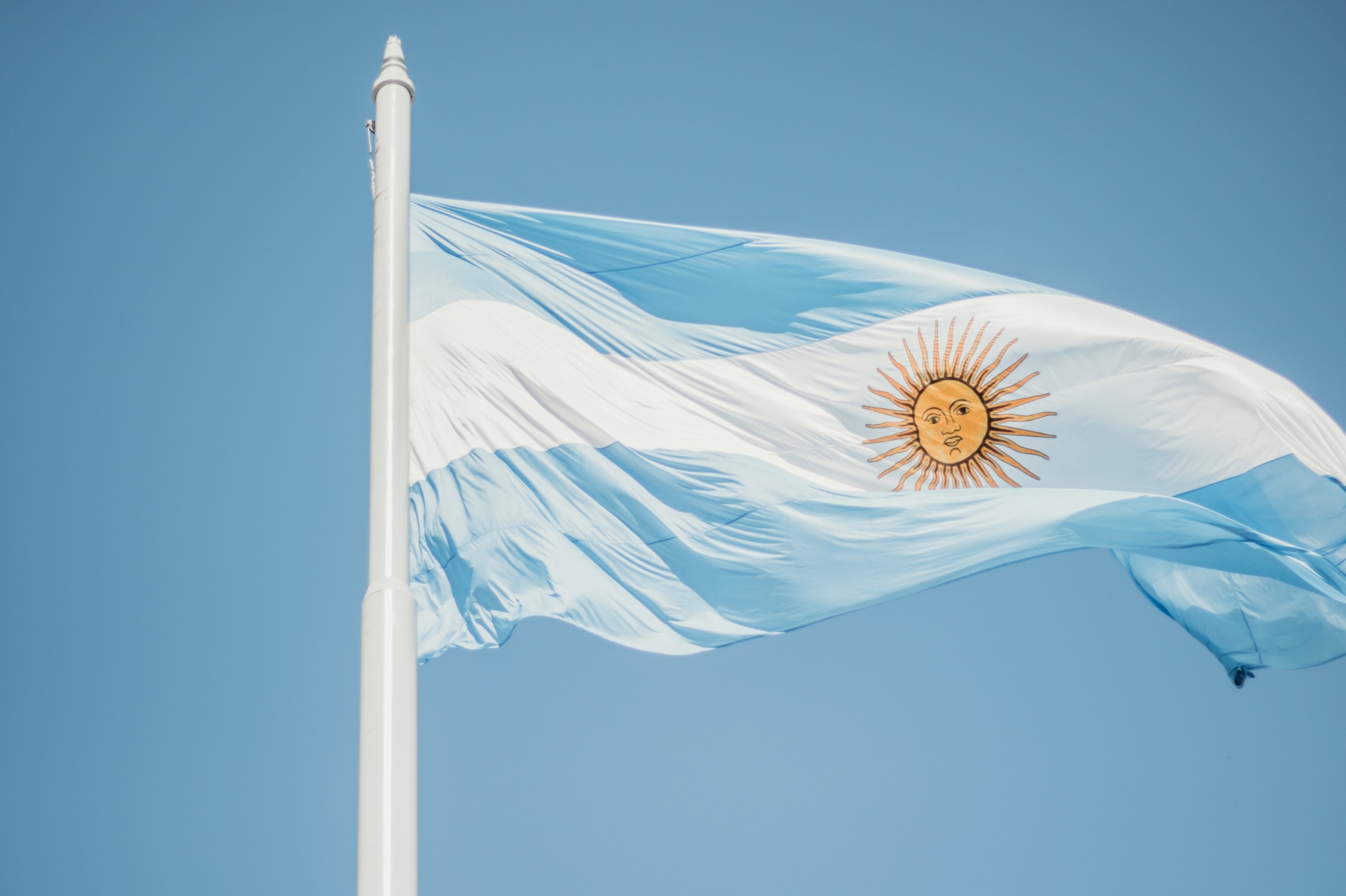 Bandeira da Argentina - Unsplash