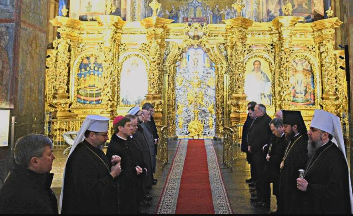 Cristãos e judeus oram pela paz na Ucrânia