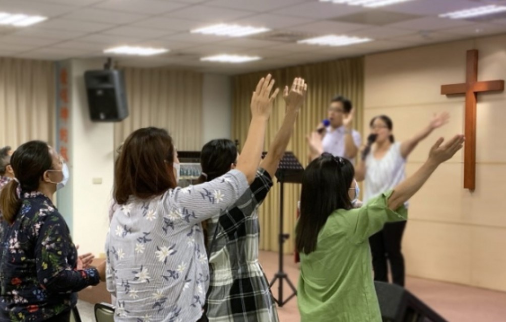 Culto em Igreja Batista de Taiwan