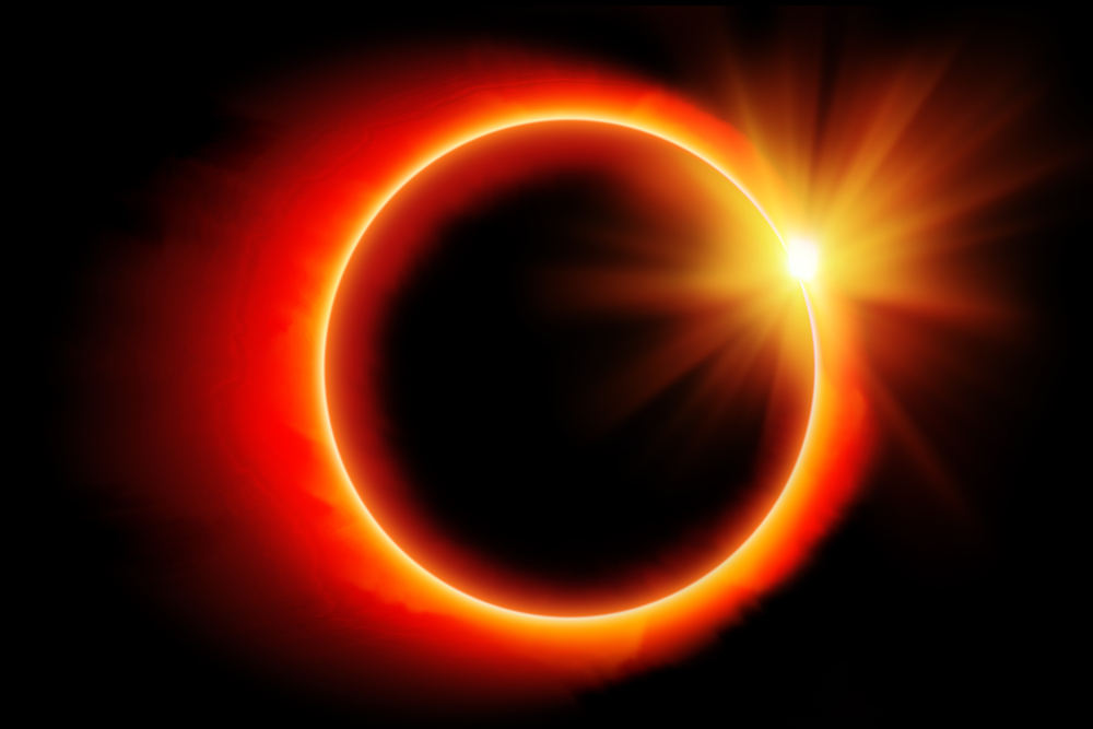 Eclipse anel de fogo