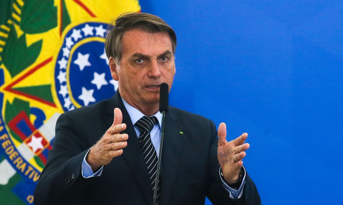 O presidente da República,Jair Bolsonaro