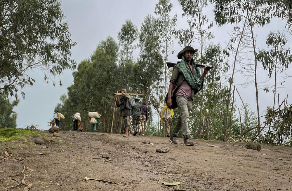 Milícias armadas da Etiópia