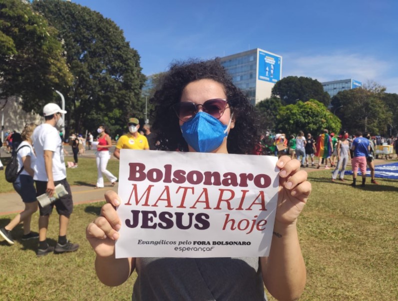 Mulher diz que Bolsonaro mataria Jesus
