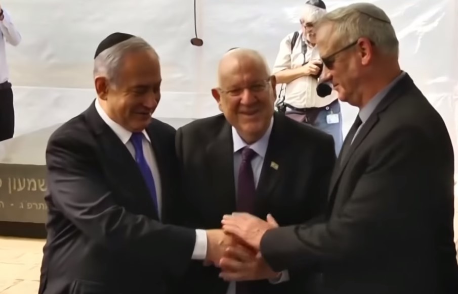 Netanyahu e Gantz