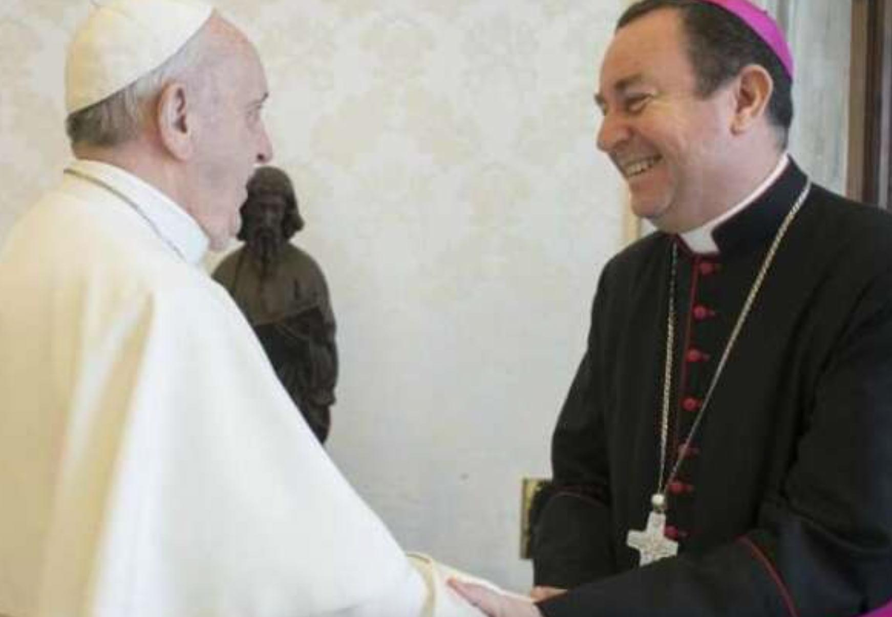 Papa Francisco e o bispo Gustavo Zanchetta