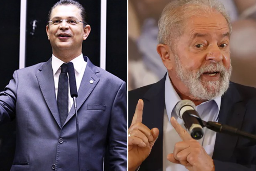 Sóstenes Cavalcante e Luiz Inácio Lula da Silva