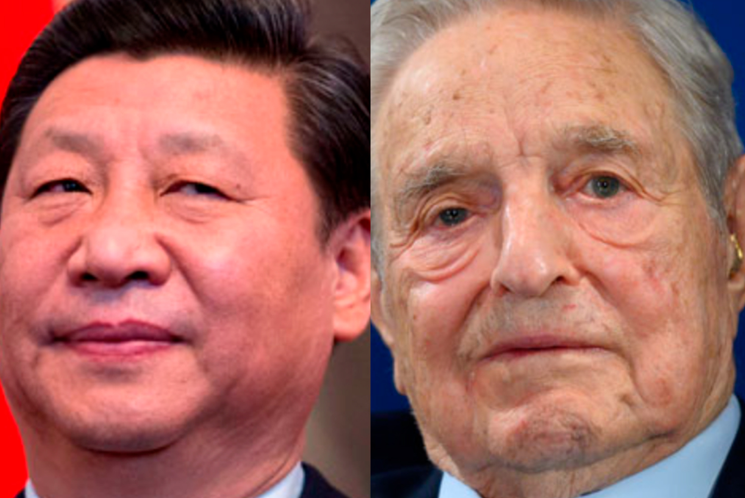 Xi Jinping e Jorge Soros