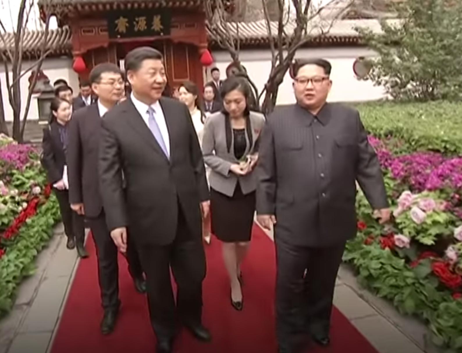 Xi Jinping e Kim Jong-Un