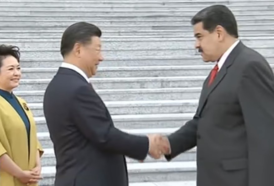 Xi Jinping e Nicolas Maduro
